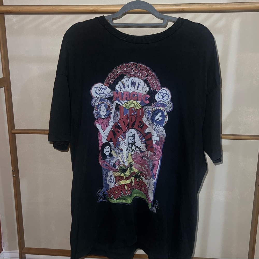 Urban Outfitters Oversized Led Zeppelin T-Shirt
